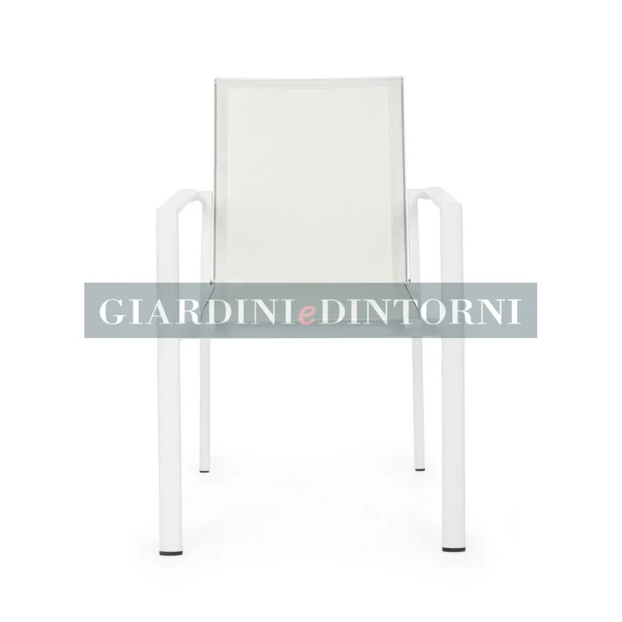 SEDIA C/BRACCIOLI KONNOR BIANCO CX21 3 SEDIA C/BRACCIOLI KONNOR BIANCO CX21 - immagine 3