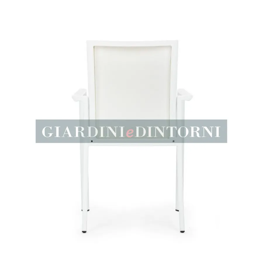 SEDIA C/BRACCIOLI KONNOR BIANCO CX21 2 SEDIA C/BRACCIOLI KONNOR BIANCO CX21 - immagine 2