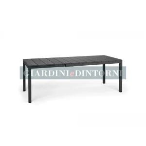 TAVOLO RIO 140 EXT VERN ANTRAC-P.ANTRACITE